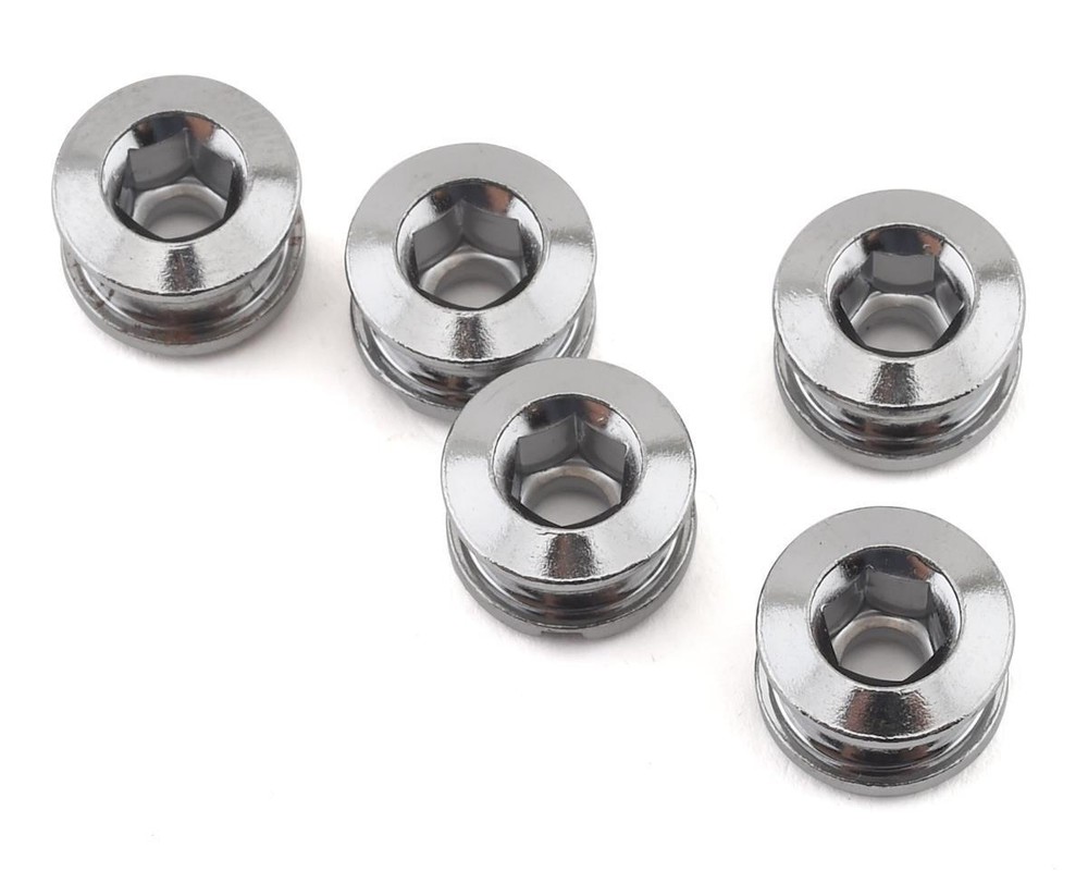 Tangent Alloy Chainring Bolts (Polished) (4.5mm) [13-4101S]