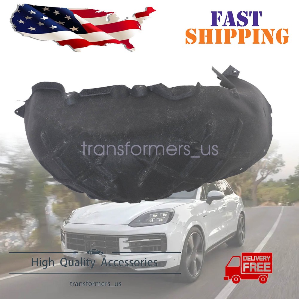 Rear Left Fender Wheel Liner Splash Shield Fits For Porsche Cayenne 2011-2018 US