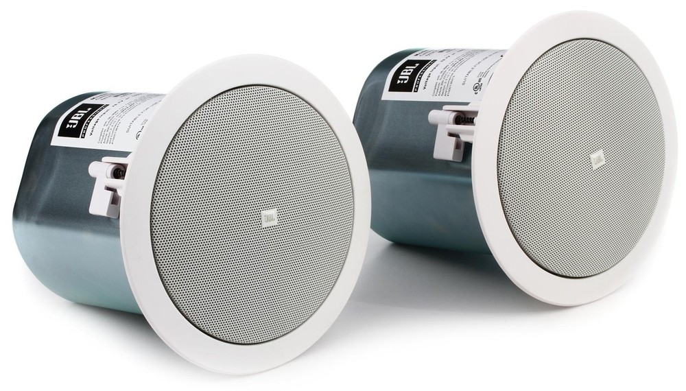 JBL Control 24CT 4-Inch In-Ceiling Speakers with Transformer - Pair