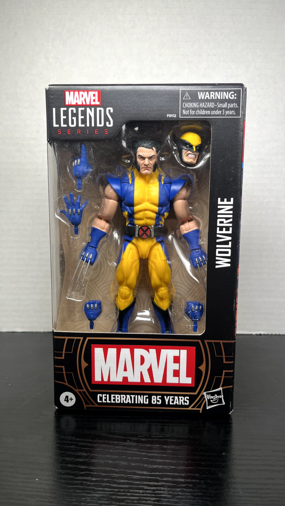 X-Men Marvel Legends Series Wolverine 85th Anniversary Hasbro Action Figure