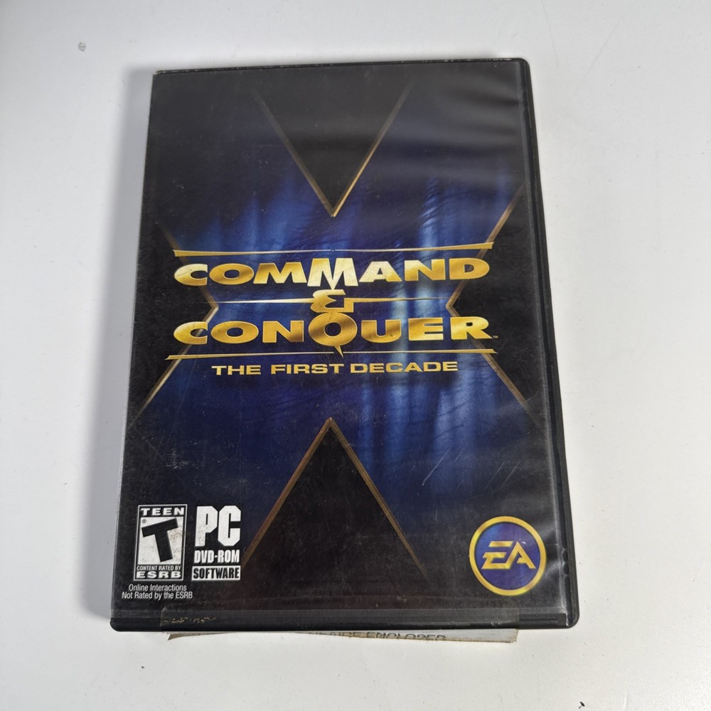 Command & Conquer The First Decade PC Windows 2006 Complete Edition with Bonus Poster  
