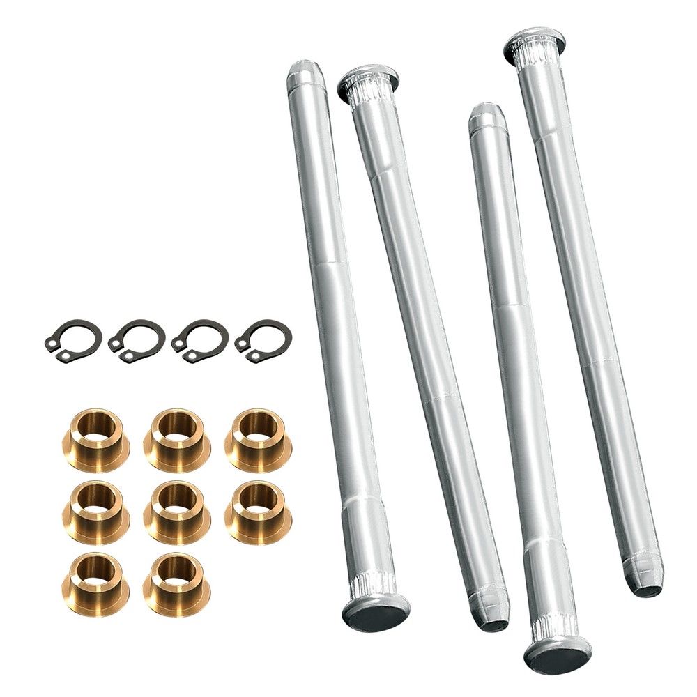Door Hinge Pins & Pin Bushing Kit For Chevy GMC C/K Trucks 1988-2002 #88891731