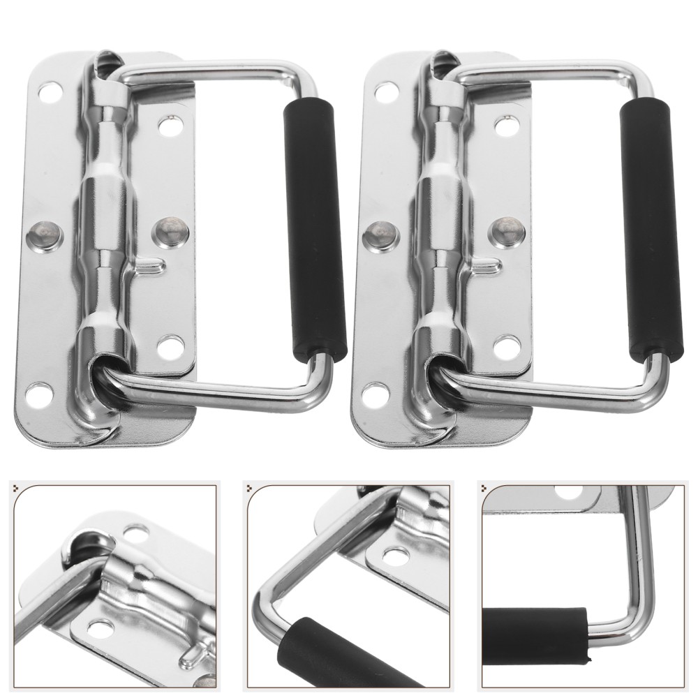 2-Pack Aircraft Style Box Handle for Aluminum Toolbox Cabinet Pulls