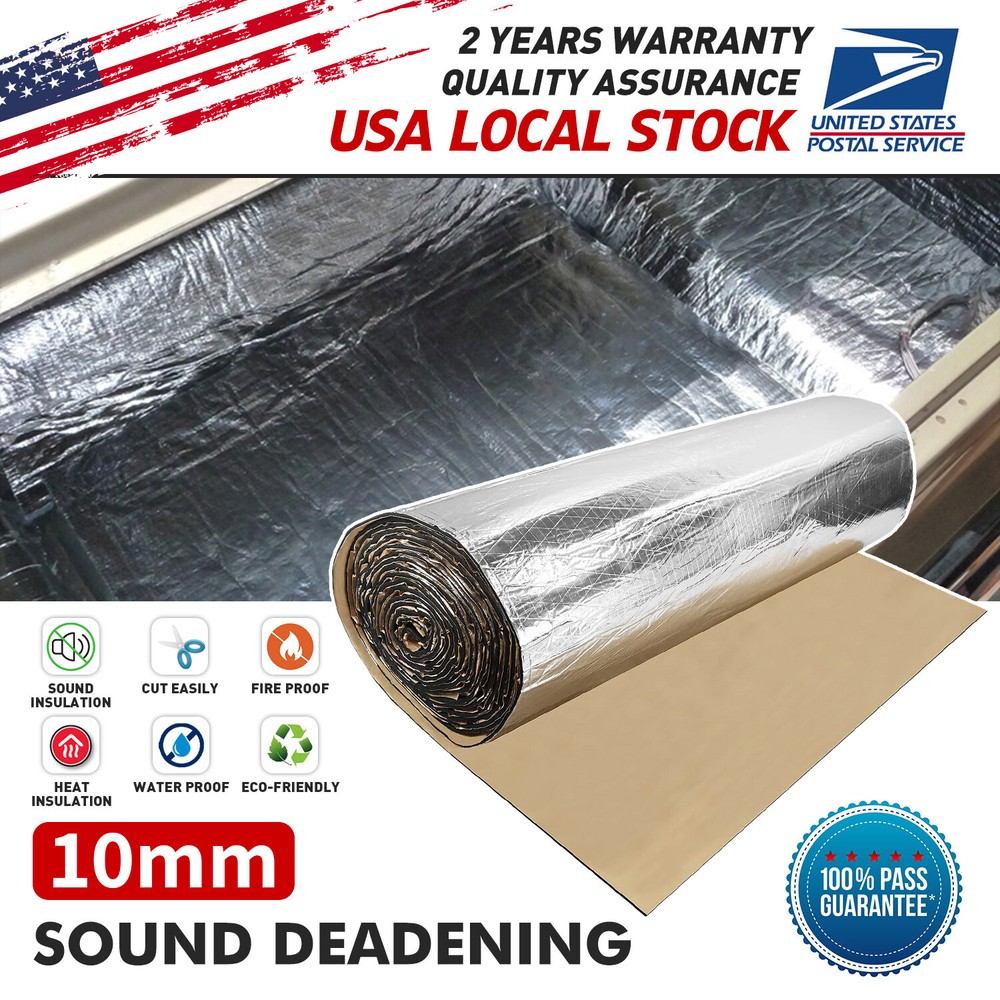 Car Sound Deadener Heat Shield for Firewall Hood Floor 80