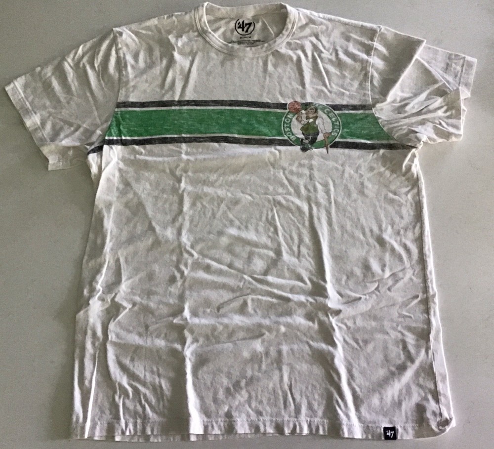 NBA Boston Celtics ‘47 Brand Striped Shirt