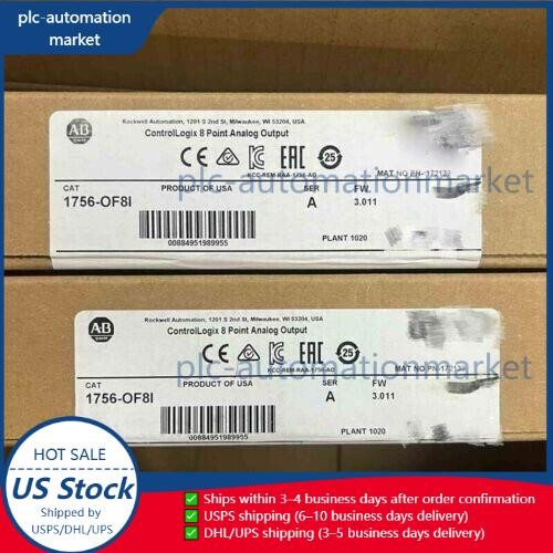 1756-OF8I AB 1756OF8I SER A ControlLogix 8 Point Analog Output Module New