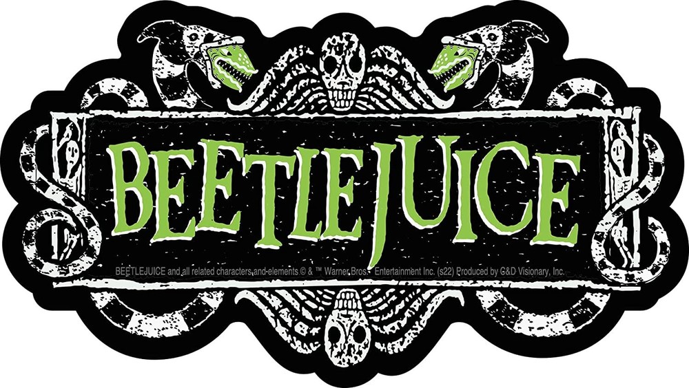 Stickers - C&D Visionary - Beetlejuice Logo 5.375