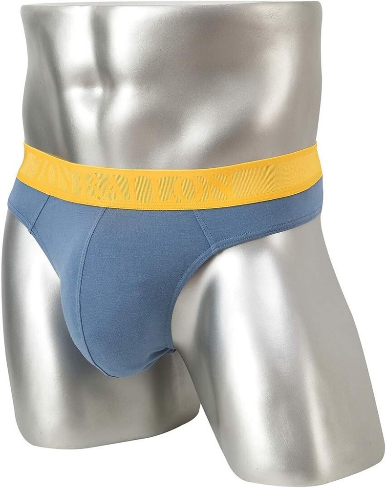 Mens T Back Bulge Enhancing Thongs Bamboo Big Ball Pouch Comfort Fit G-String