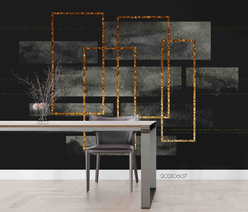 3D Geometric Graphic Wall Murals Wallpaper Murals Wall Sticker 13