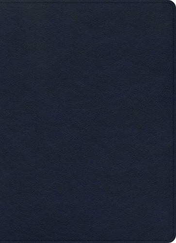 CSB Verse-by-Verse Reference Bible Navy LeatherTouch Holman 2023