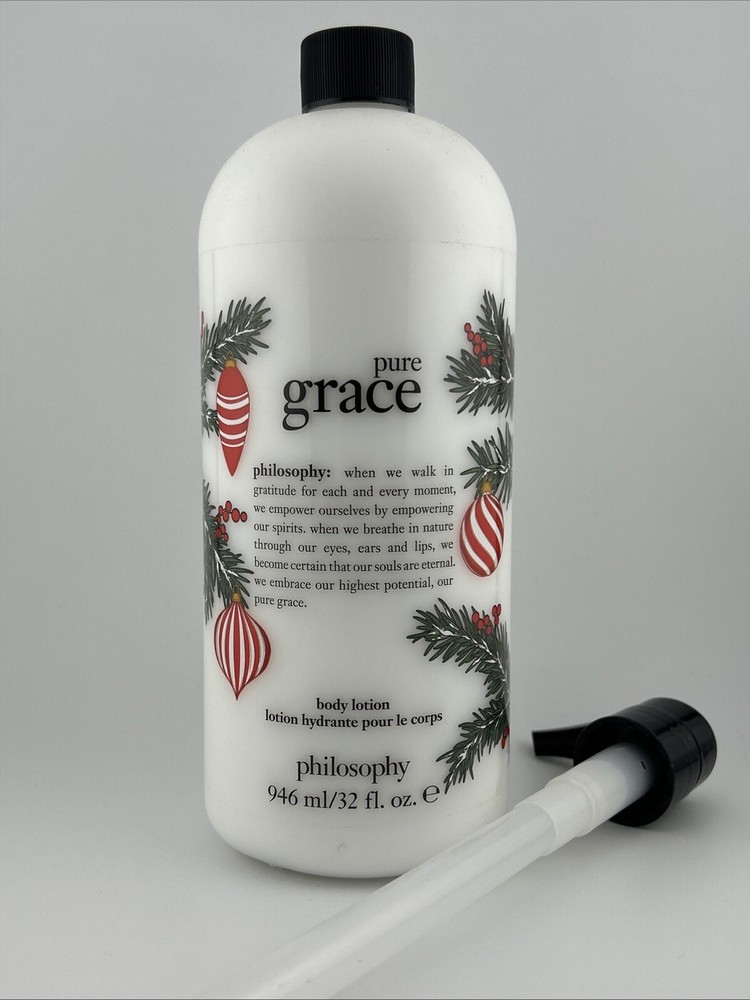 Philosophy Pure Grace Body Lotion (Holiday Edition) 32oz / 946ml Sealed