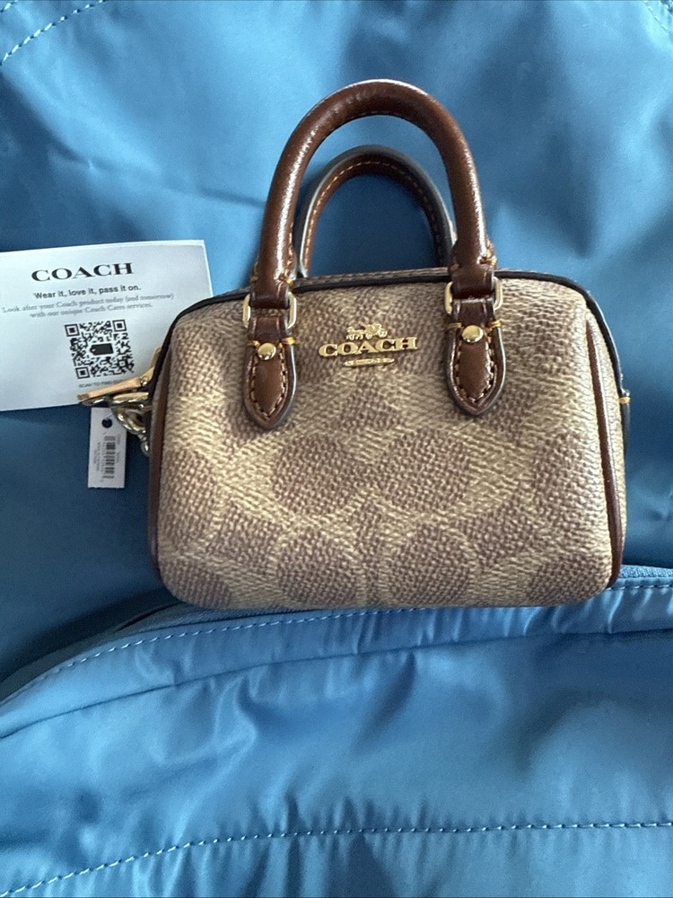 COACH Key Small Bag Coins CX068 IMXHE Crossbody Purse