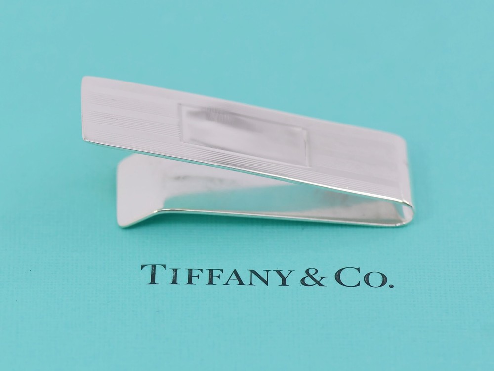 Tiffany & Co Sterling Silver Money Clip with Classic Elegance