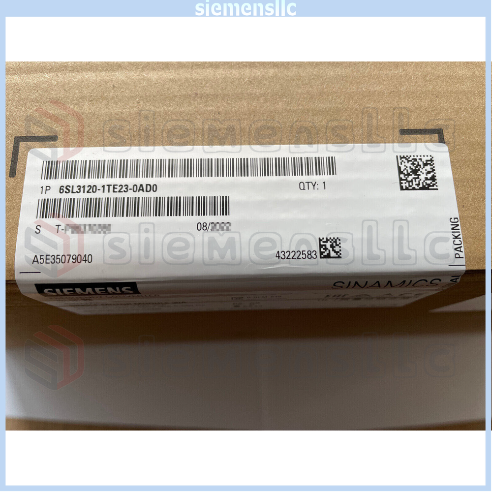6SL3120-1TE23-0AD0 Siemens SINAMICS S120 Inverter 30A Expedited Shipping New GQ