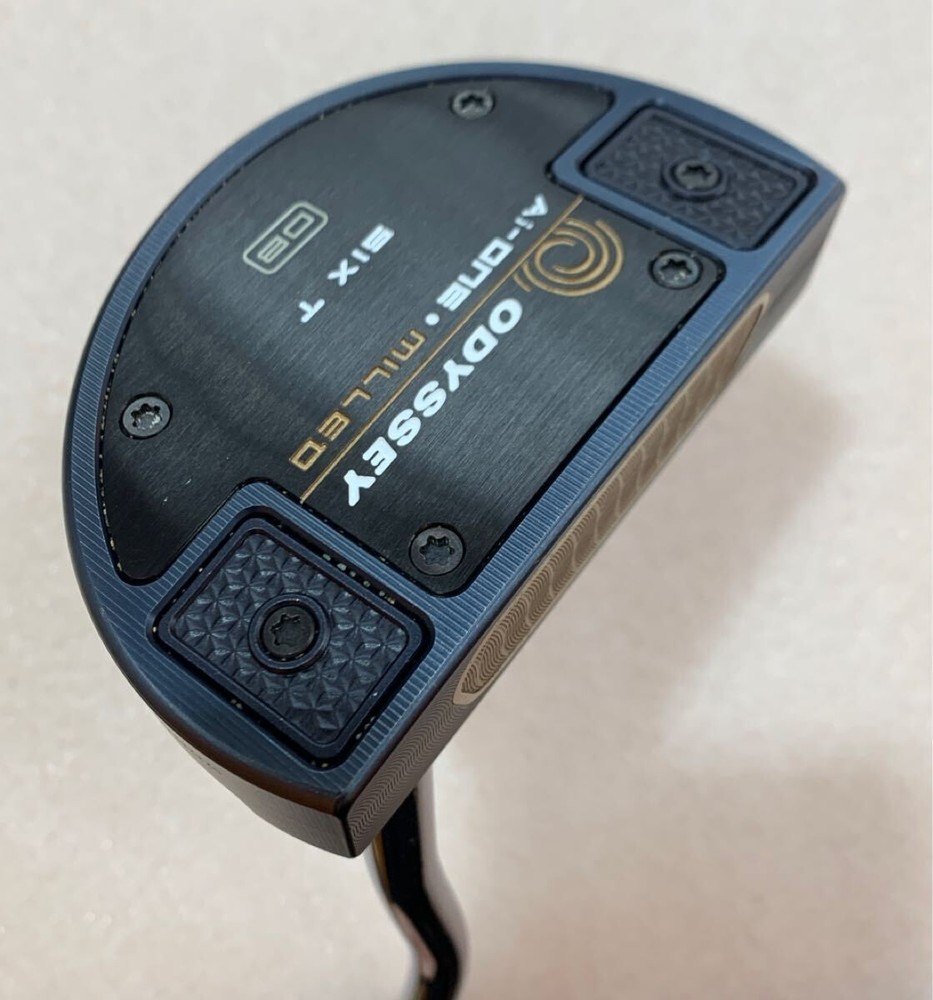 Odyssey Ai ONE Milled Six T 34-Inch Putter with Steel Shaft and Cover