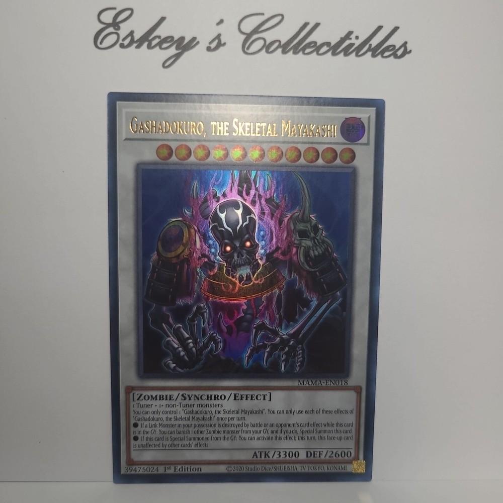 Gashadokuro Skeletal Mayakashi MAMA-EN018 Magnificent Mavens 1st Ed TCG Card