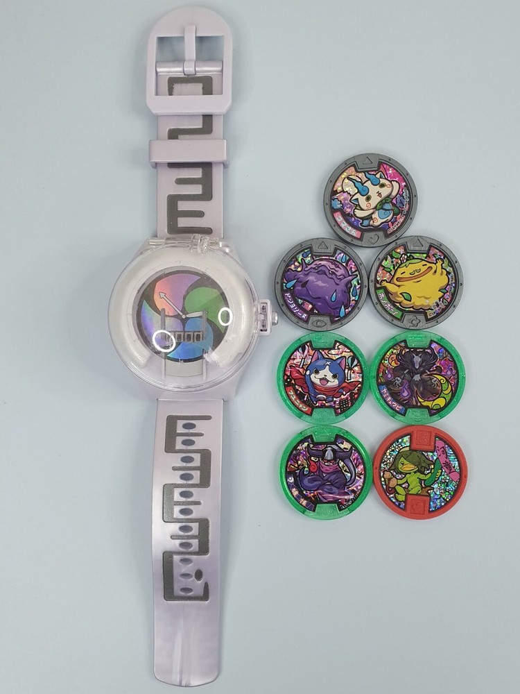 Yo-Kai Watch ♪ Spacial Ver. 2021 & 7 Yo-Kai medals BANDAI Japan (YKWs6)