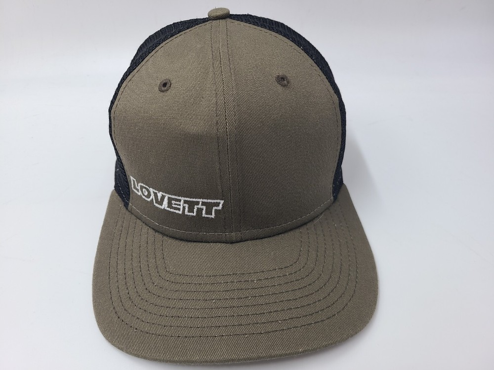Lovett New Era 9Fifty Mesh Trucker Snapback Hat Cap Lyle Men Women Brown Black
