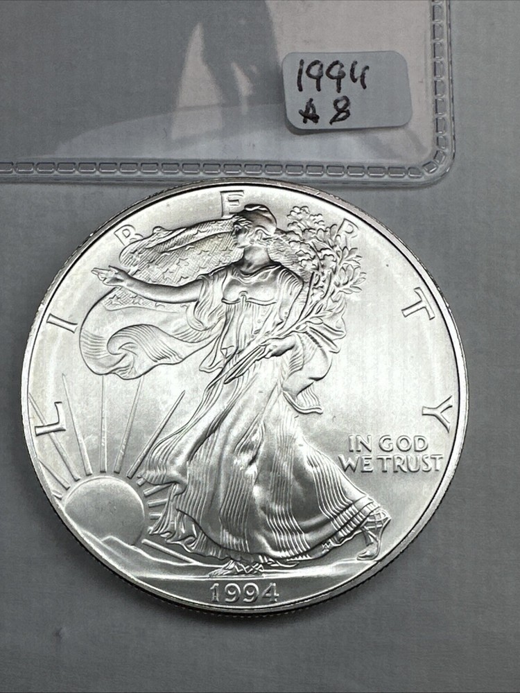 1994 US American Silver Eagle! KEY DATE 1 oz 0.999 fine Silver Uncirculated