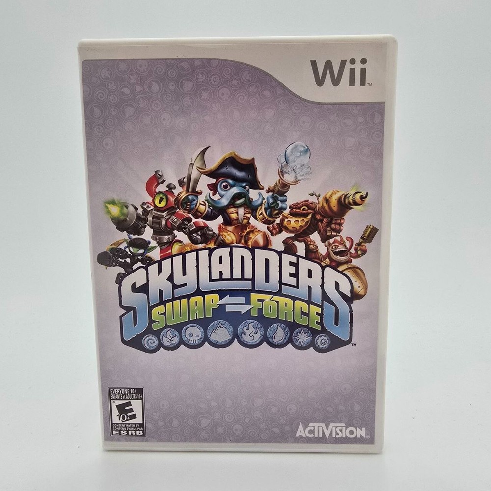 Skylanders Swap Force Nintendo Wii Complete in Box CIB Tested
