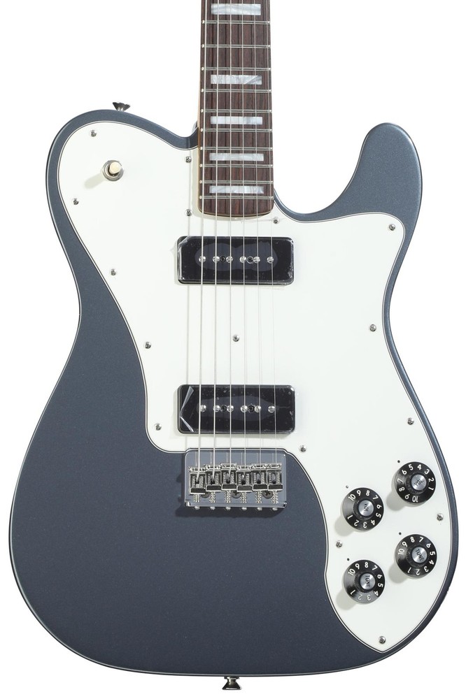 Fender Chris Shiflett Cleaver Telecaster Deluxe Electric Guitar - Charcoal Frost