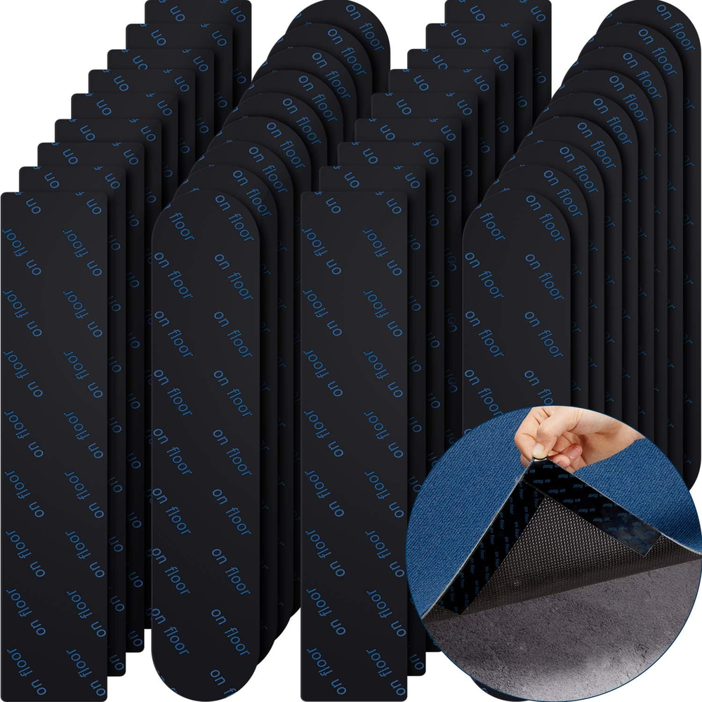 32-Piece Non-Slip Carpet Gripper Pads for Rug Corners Anti-Skid Grip