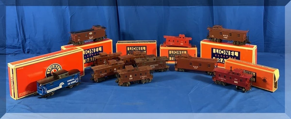 Lionel O-27 O-Gauge Pre & Post War Caboose Lot with Free Shipping