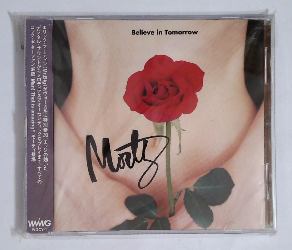 Morty – Believe In Tomorrow WGCY-1 JAPAN CD OBI