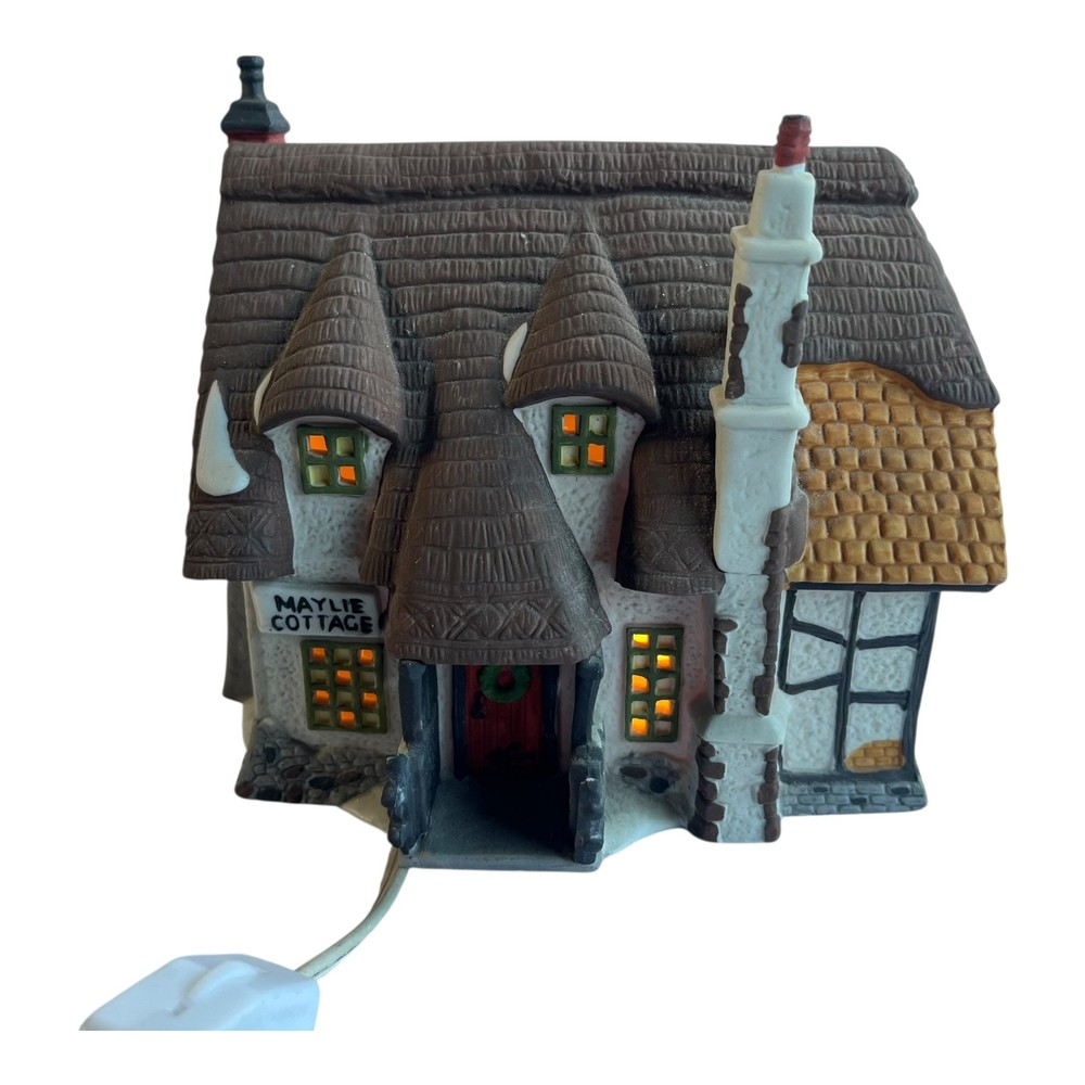 Department 56 Dickens Village Maylie Cottage Lighted Ceramic Christmas House