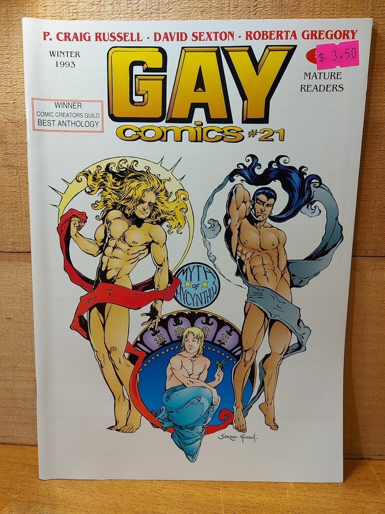 GAY COMICS NO.21 UNDERGROUND COMIC 1993 LGBTQ ADULTS ONLY C1
