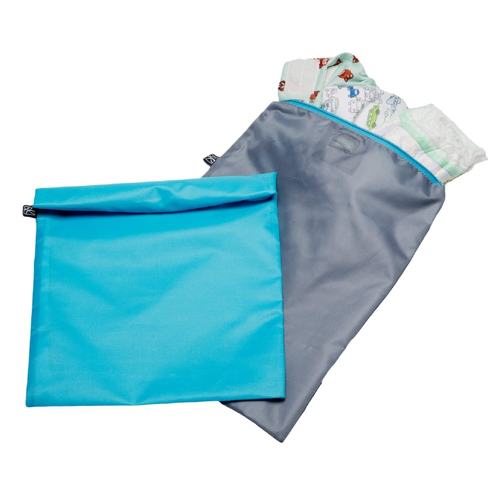 Waterproof Wet and Dry Bags - 2 Pack - Leak-proof, Machine-Washable Wet Dry B...
