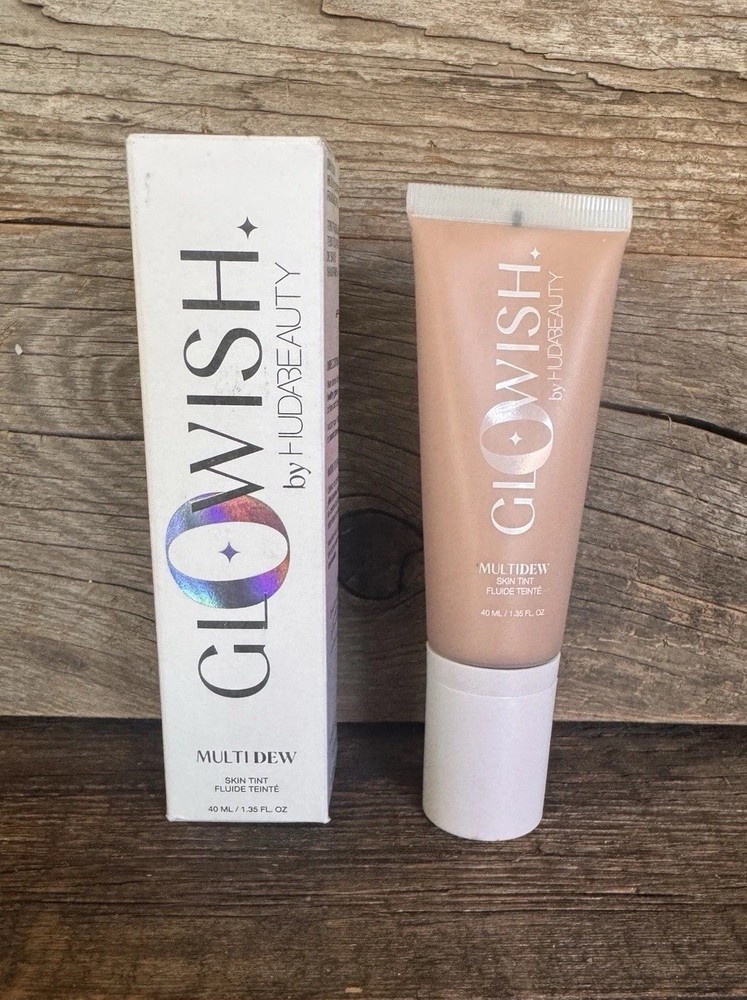 Huda Beauty GloWish Multi Dew Skin Tint 07 Tan Light