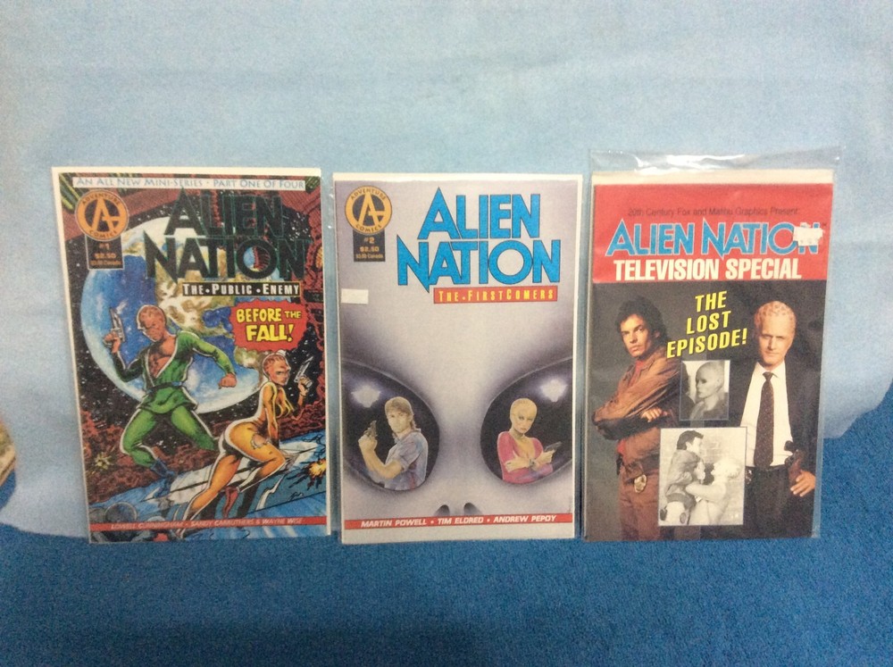 Alien Nation: Lot of three (Public Enemy, First Comers & The Lost Episode)