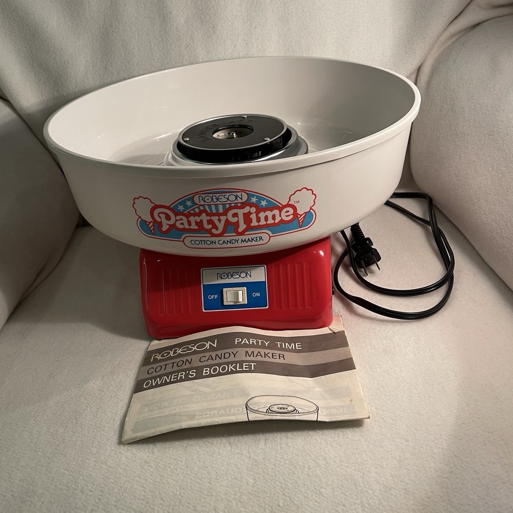 Vintage Robeson CC1 Cotton Candy Machine for Parties 3701 Party Time