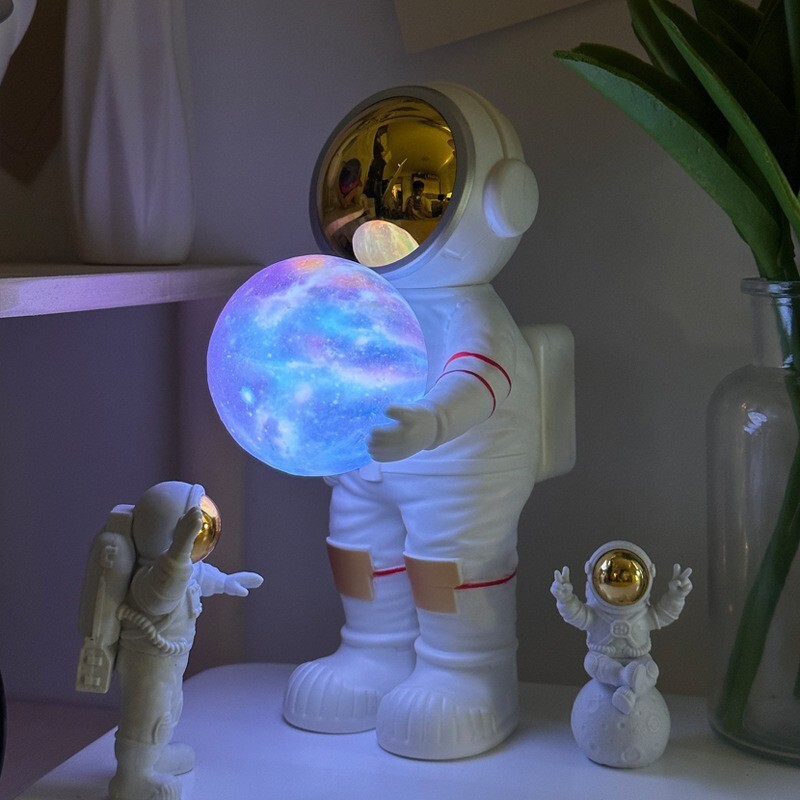 Spaceman Starry Sky Projection Lamp Light Ornaments