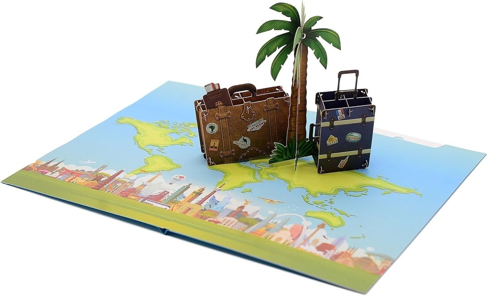 Pop-Up Travel Voucher – The Ultimate Vacation Gift Card for Travel Lovers-image