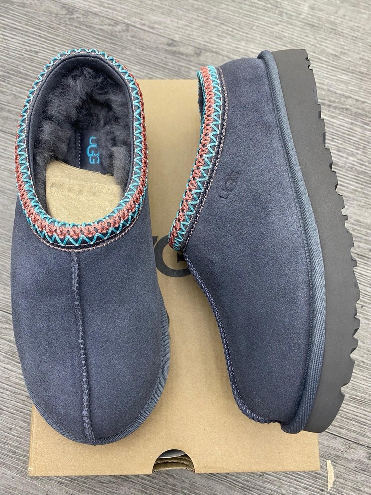 UGG Women's Tasman II Slippers In Dark Grey Size 8