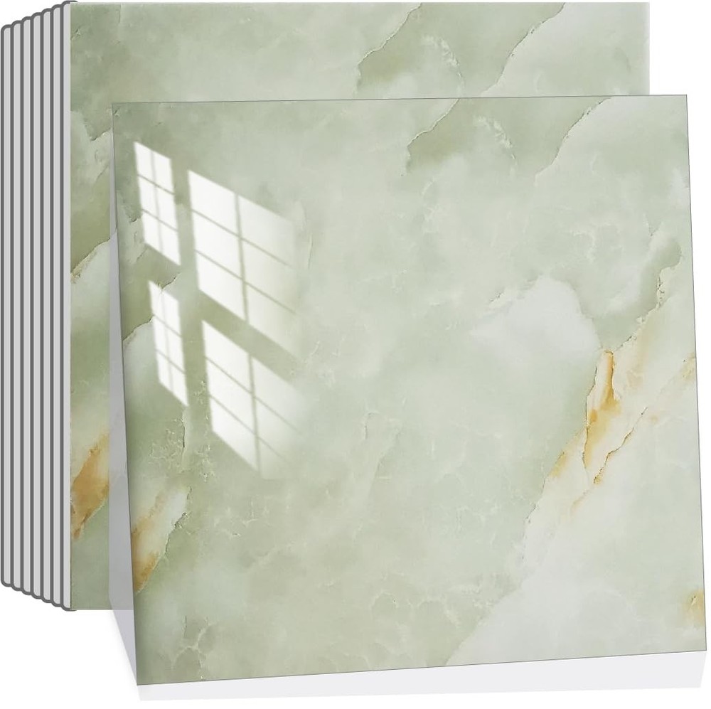 20-Sheet Marble Look Peel and Stick Backsplash 12x12 Self Adhesive