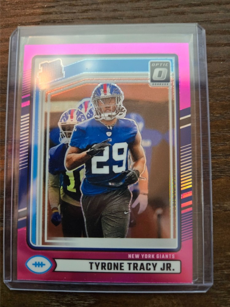 2024 Panini Donruss - Rated Rookie Optic Preview Pink Prizm #364 Tyrone Tracy...