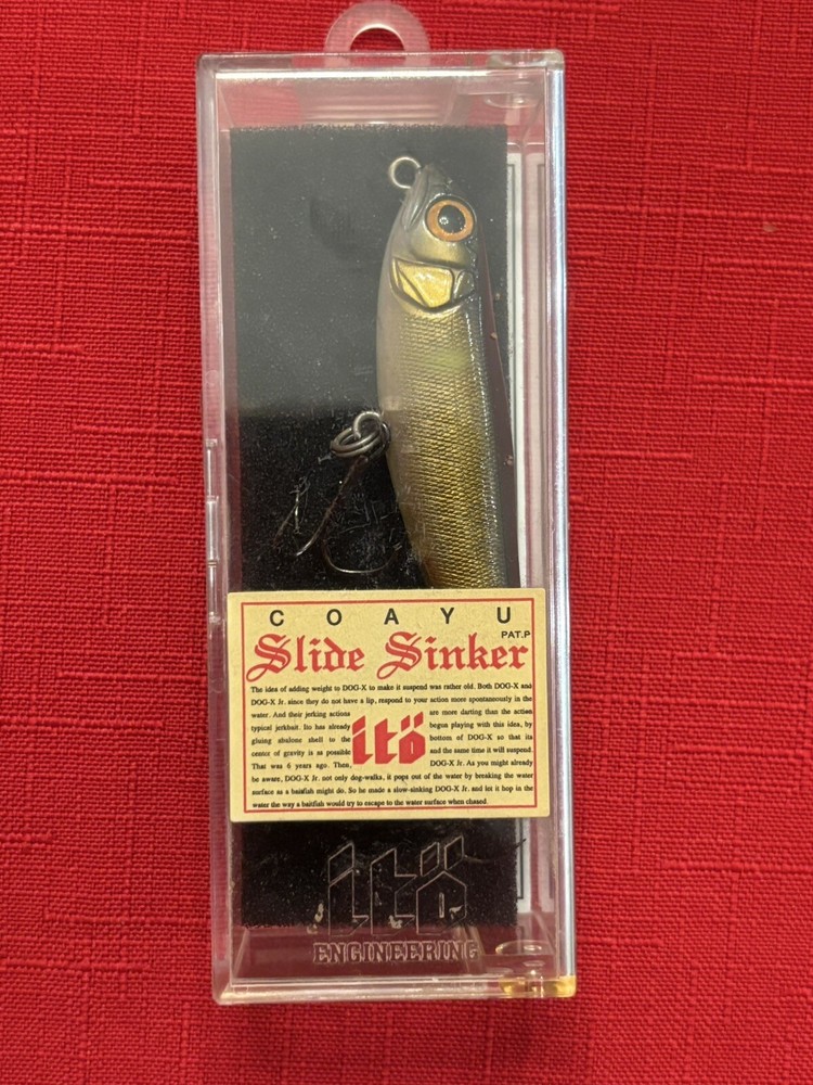 Megabass Coreyu Slide Sinker ITO - NEW - RARE PM OCHIAYU Color - Free Shipping!