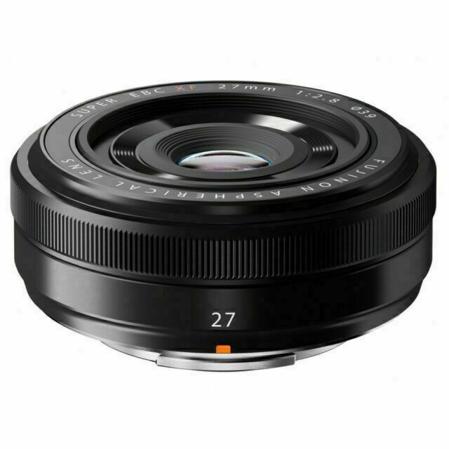Fujifilm Fujinon XF27 mm f/2.8 Camera Lens - Black