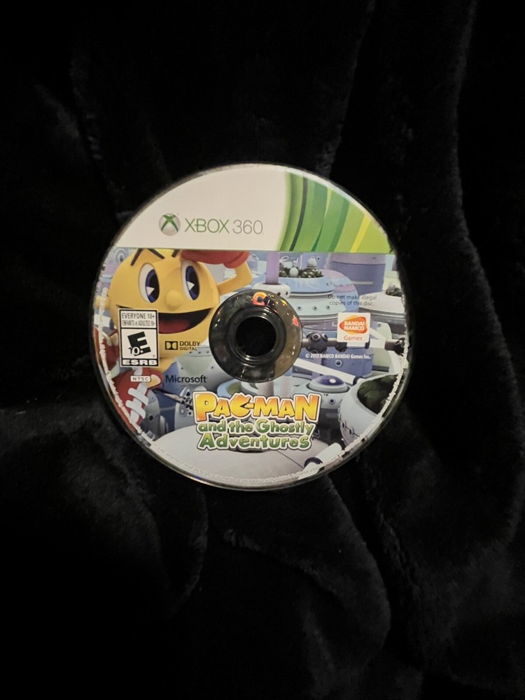 Microsoft Xbox 360 Disc Only TESTED Pac-Man and the Ghostly Adventures