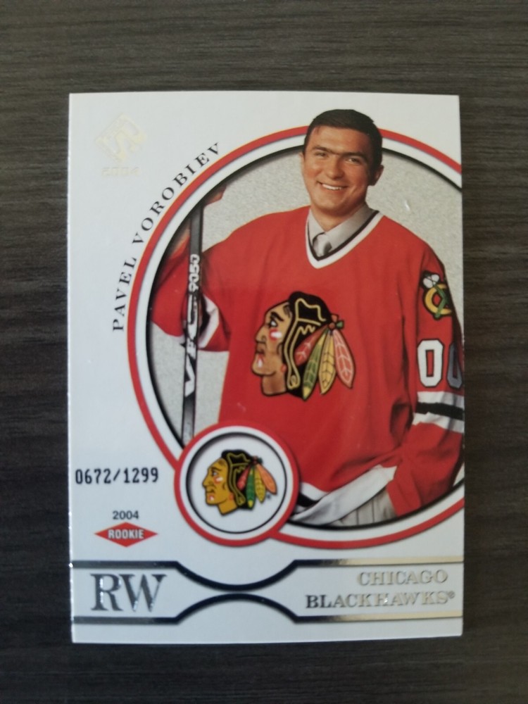 2003-04 Pacific Private Stock Reserve Pavel Vorobiev #112 Rookie RC /1299
