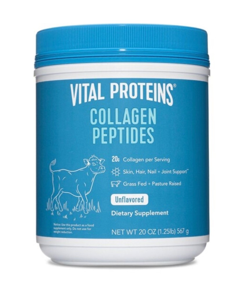 Vital Proteins Collagen Peptides Powder 24oz for Skin Hair & Nails