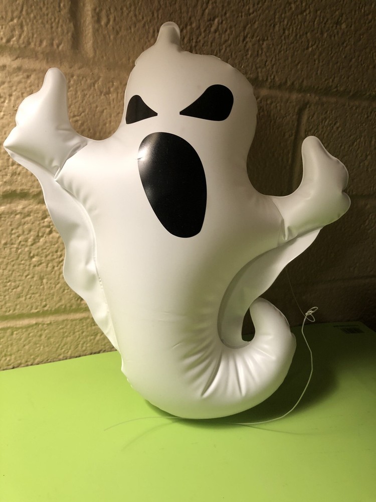 Inflatable Halloween ghost decoration for seasonal plastic blow-up decor-image