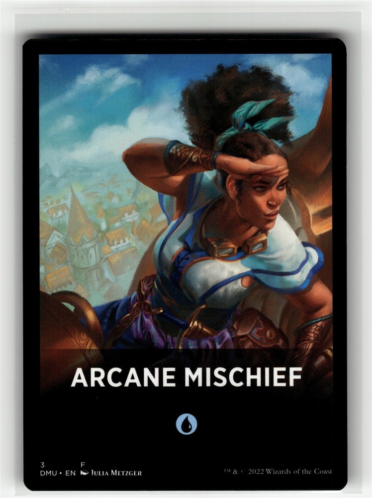 ARCANE MISCHIEF THEME CARD Dominaria United #3 DMU(NM+)(MTG)