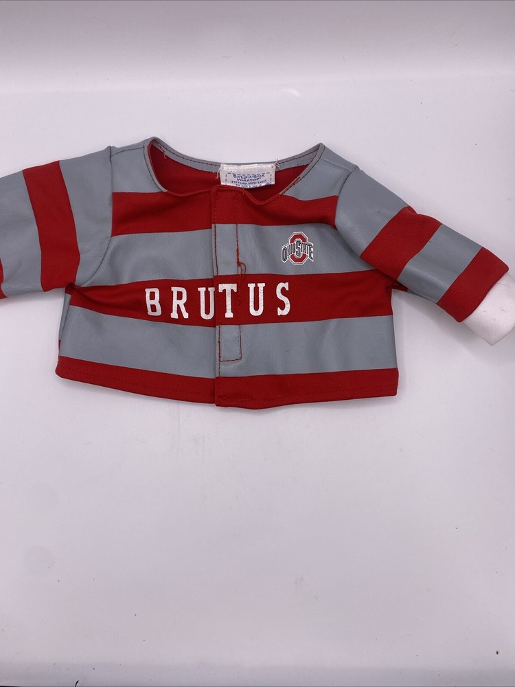 Build A Bear Ohio State University Brutus Buckeye Mascot Plush Sweatshirt