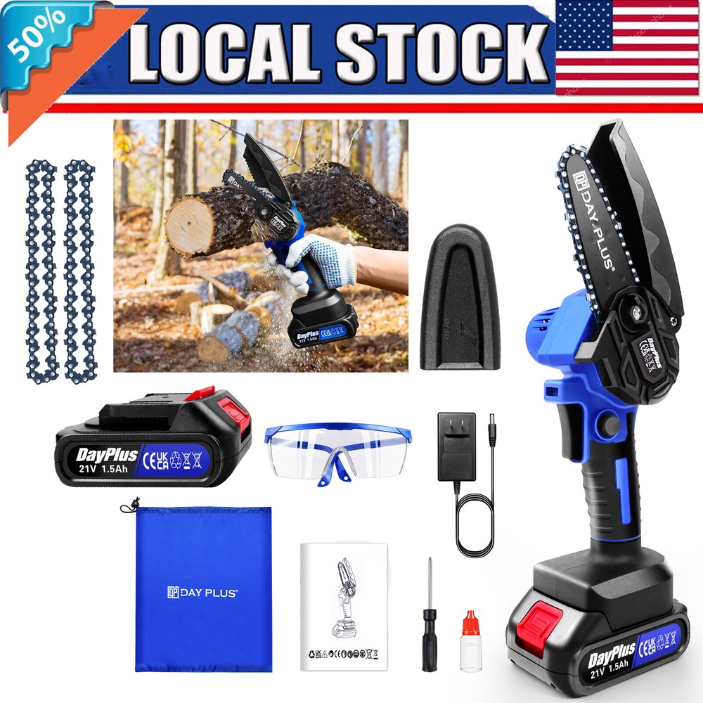 Saw Electric Chainsaws Garden Tree Trimming Woodworking For Makita 18V Battery