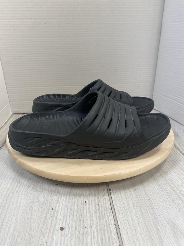 Hoka One One Ora Recovery Slide Mens 12 Comfort Foam Sandals