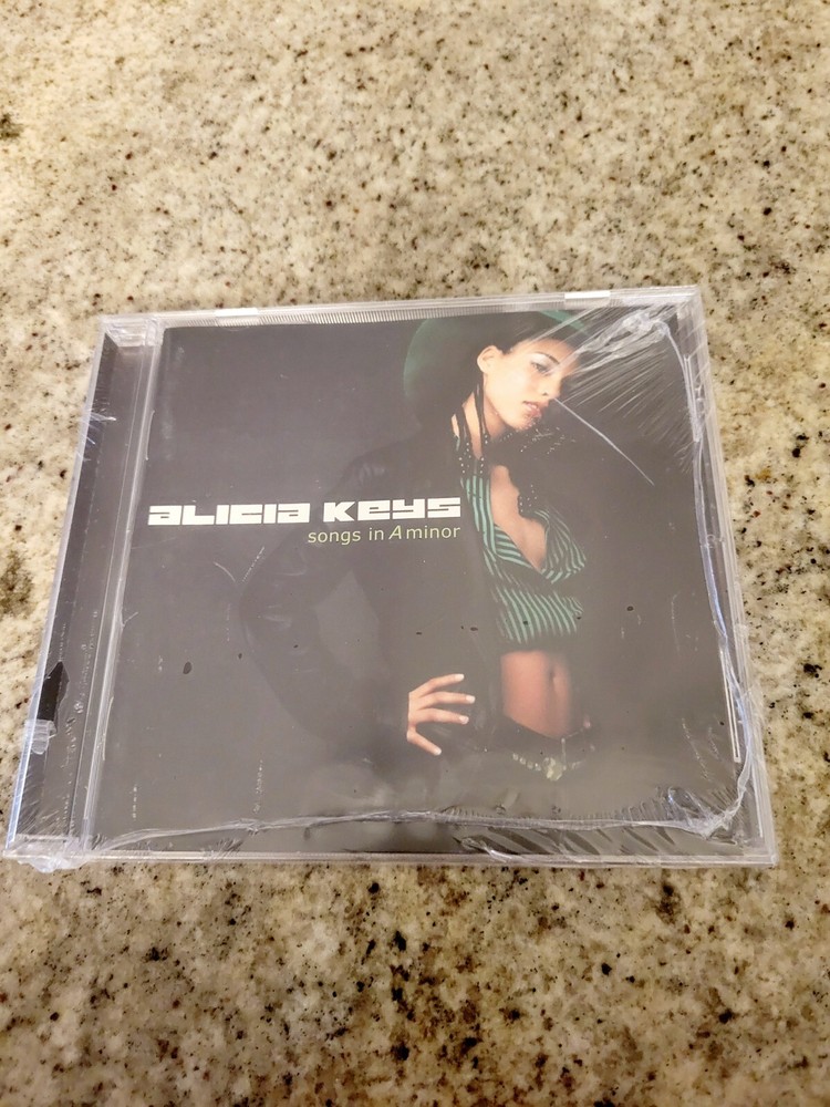 Alicia Keys Songs in A Minor Music Cd 2001 Sealed 15 Tracks Classic